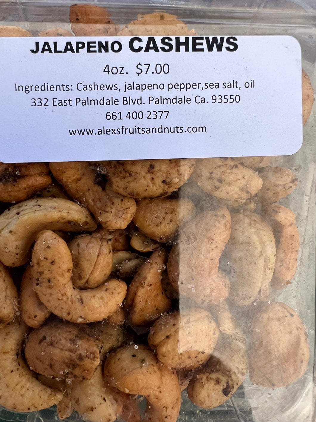 Cashew Jalapeño
