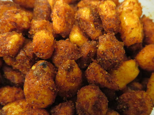 Roasted Cornuts (Chili-Lemon)